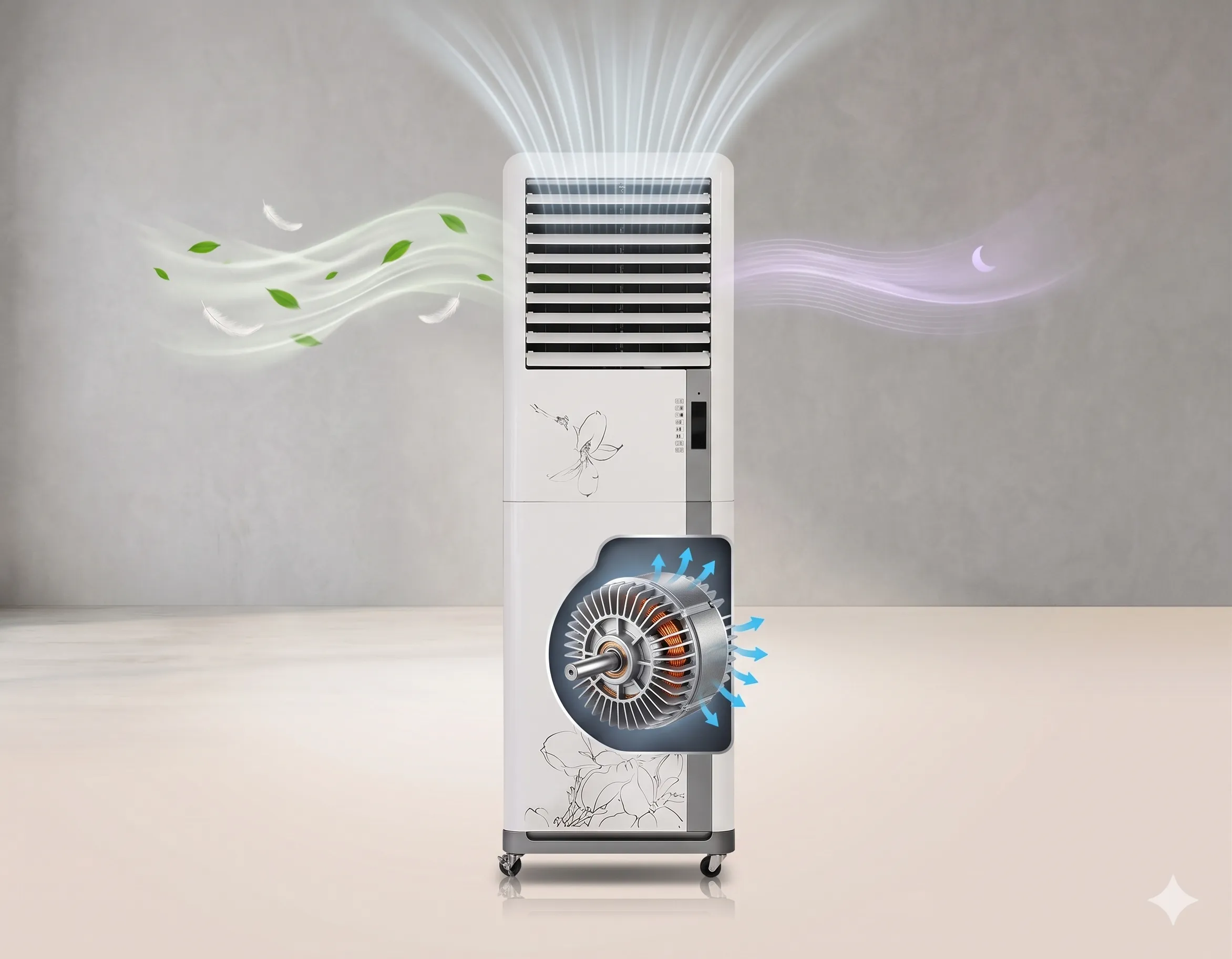 Single-Phase Three-Speed Pure Copper Motor