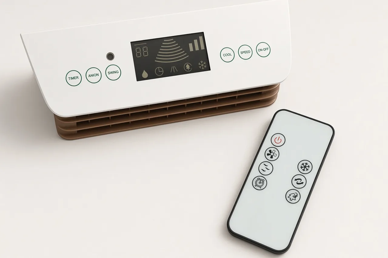 JH168 LED button controller and the matching seven-button infrared remote