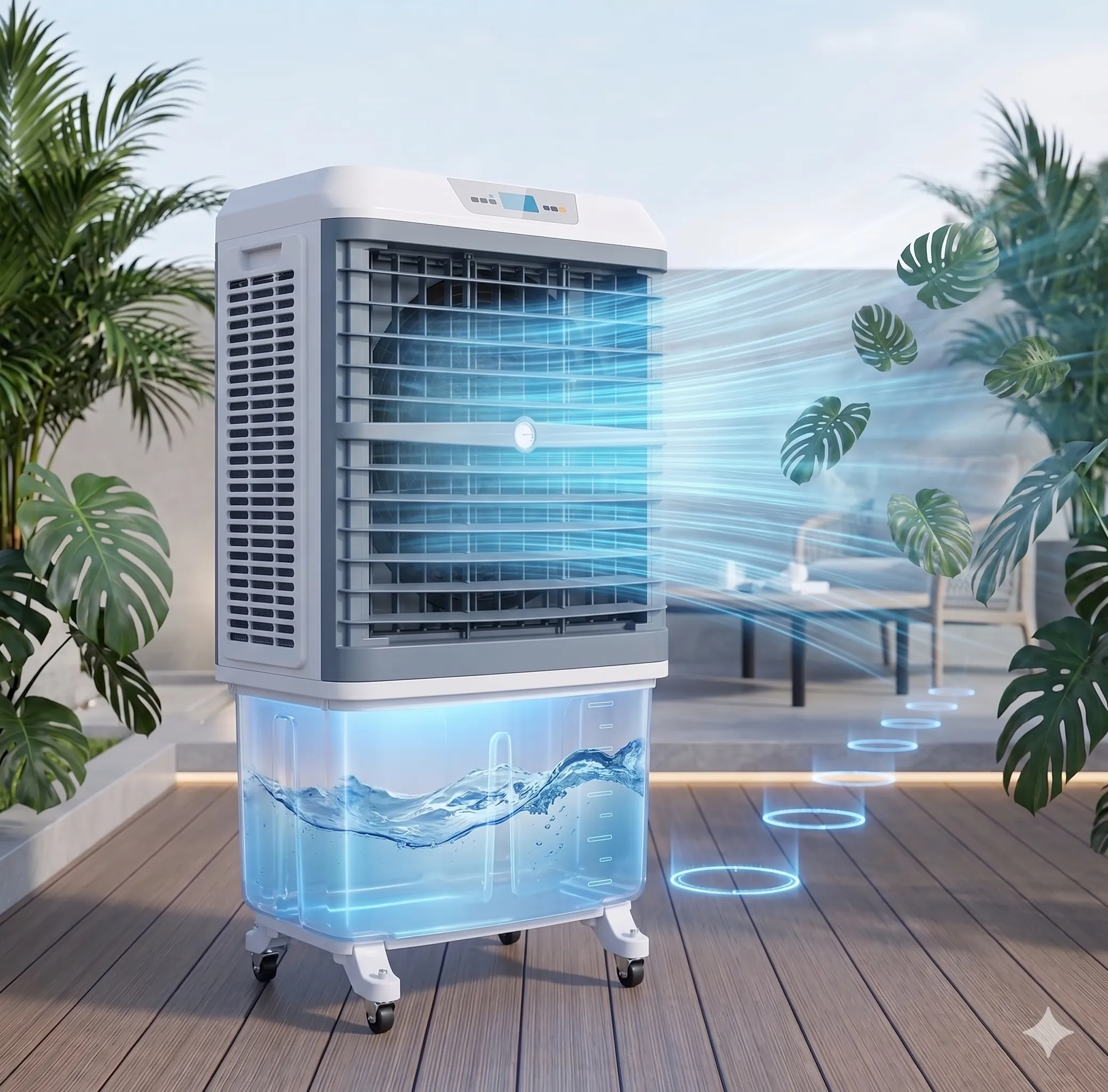 Concentrated 8000m³/h Airflow